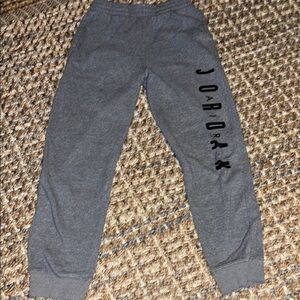 Jordan Kids Grey Sweatpants size xl